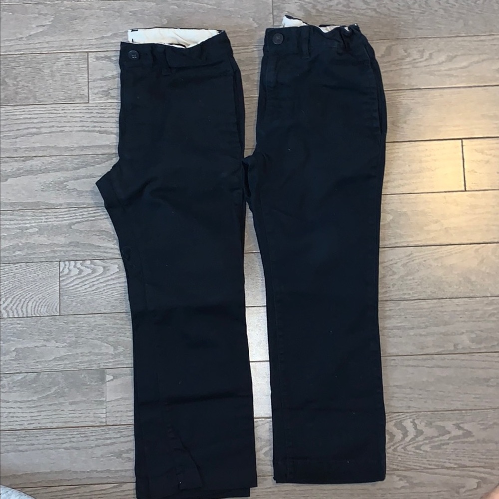 EUC Gap boys uniform pants bundle size 6 husky.